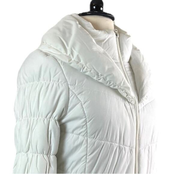 A. Byer Women’s Puffer Long Winter Coat Collar Bright White Women’s Size XL - Picture 8 of 15